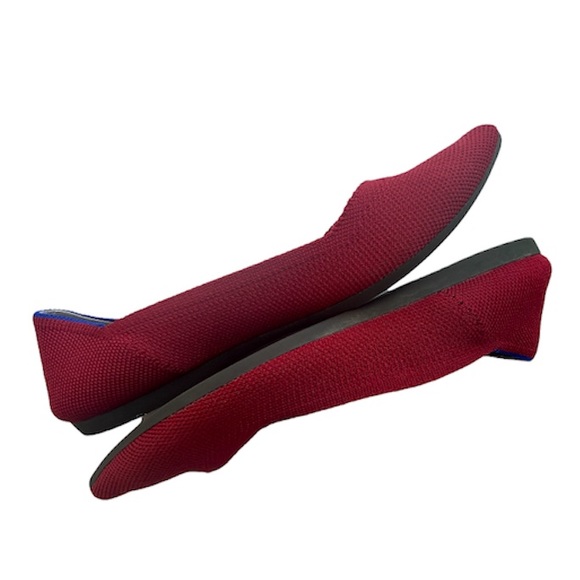 ROTHY'S "The Point" Chili Red Flats Size 7 - Picture 4 of 9